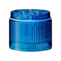PATLITE LR6-E-B LED Unit, Blue, 24VDC, IP65, NEMA 4X, NEMA 13, 50mm H, 60mm Lens, LR Series