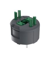 RAFI 1.20.126.005/0000 Contact Block, 2NO, Dark Grey, PC Pin, 2 Pole, 100 mA, 35 V