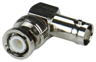 CAL TEST ELECTRONICS CT3313 RF / Coaxial Adapter, 4 GHz, BNC, Plug, BNC, Jack, Right Angle Adapter, 50 ohm