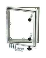 FIBOX PW 292409 T Inspection Window, Transparent Cover, Enclosures, Polycarbonate, IP66, NEMA 4, 4X, 12, 13, 11.46 "