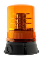 MOFLASH SIGNALLING LED-R401-14-01 Beacon, LED, Rotating, Amber, 30 VDC, IP65, -25 to 55°C, 205 mm H, LED-R401 Series