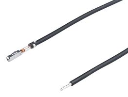 MOLEX 226208-2115 Cable Assembly, Pre-Crimped Lead MOX Socket to Free End, 17.7 ", 450 mm, 226208 Series, Black