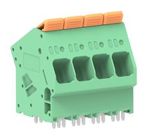 MOLEX 224930-0004 Wire-To-Board Terminal Block, 10 mm, 4 Ways, 18 AWG, 4 AWG, 5.89 mm², Push In Lock