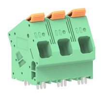 MOLEX 224933-0003 Wire-To-Board Terminal Block, 15 mm, 3 Ways, 18 AWG, 4 AWG, 5.89 mm², Push In Lock
