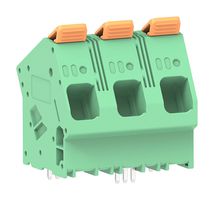MOLEX 224934-0003 Wire-To-Board Terminal Block, 15 mm, 3 Ways, 18 AWG, 4 AWG, 5.89 mm², Push In Lock