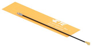 TE CONNECTIVITY L000728-01 RF Antenna, Linear, 410 to 467 MHz, FPC/LPWA/IoT, 1.83dBi, 4.5 VSWR, Adhesive/MHF Connector