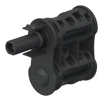 STAUBLI 32.0197 Photovoltaic / Solar Connector, Male Cable Coupler, Cable Mount, IP2X, IP65, IP68, 60 A