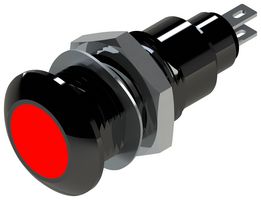 MARL 699-501-63 LED Panel Mount Indicator, Weatherproof, Red, 28 V, 12.7 mm, 16 mA, 11 cd, IP67