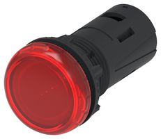 TE CONNECTIVITY - ALCOSWITCH ILE2224VDRS LED Panel Mount Indicator, Screw Terminal, Red, 240 V, 22.5 mm, IP20, IP65