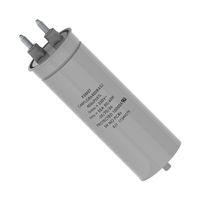 KEMET C44PLGR6100RASJ Power Film Capacitor, Metallized PP, Can, 100 µF, ± 5%, AC Filter, Stud Mount - M12