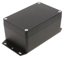 HAMMOND 1550Z108FBK Metal Enclosure, w/ Flange, Instrument, Diecast Aluminium, 125 mm, 80 mm, 59 mm, IP66, IP67, IP68