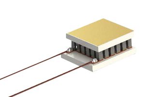 MULTICOMP PRO MP-APHT-018-06-12(0606)2G-M2A TE Cooler Module, 1.2 A, 2.3 V, 1.6 W, 1.82 ohm, 72.9 °C, 30 AWG Solid Bare Wire, 7.2 x 6.2 x 3mm