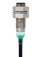 OMRON INDUSTRIAL AUTOMATION E2E-X16MB1D18 2M Proximity Sensor, PNP, 1.5 mm, Brass, IP69K, 10 V to 30 V, E2E NEXT Series