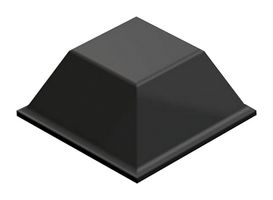 3M SJ-5018 GRAY Bumper / Feet, Adhesive, 5.8 mm, 12.7 mm, Square, Grey