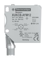 TELEMECANIQUE SENSORS XUKCBLAYM12 Photoelectric Sensor, Full Colour, 150mm, Diffuse, IO-Link/PNP/NPN/SPST-NO/NC, 5 Pin M12 Connector