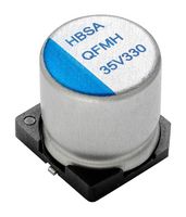 EATON ELECTRONICS EHBSA025M4700606T Hybrid Aluminium Electrolytic Capacitor, V-Chip, 47 µF, ± 20%, 25 V, Radial Can - SMD, 0.05 ohm