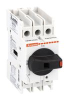 LOVATO ELECTRIC GA016A Switch Disconnector, 3 Pole, 690 V, 16 A, IP20, Screw, DIN Rail Mount