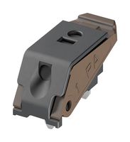 HARTING 14020100101170 Wire-To-Board Terminal Block, Brown, 1 Ways, 24 AWG, 16 AWG, 1.5 mm², Push In