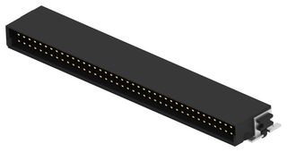 TE CONNECTIVITY - ERNI 154767-E Pin Header, Board-to-Board, 1.27 mm, 2 Rows, 80 Contacts, Surface Mount Right Angle, SMC Series