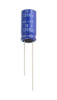 CHEMI-CON ELXZ630ELL471ML20S Electrolytic Capacitor, Miniature, 470 µF, 63 V, ± 20%, Radial Leaded, 8000 hours @ 105°C, Polar