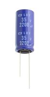 CHEMI-CON ELXY160ETD471MJ16S Electrolytic Capacitor, Miniature, 470 µF, 16 V, ± 20%, Radial Leaded, 5000 hours @ 105°C, Polar
