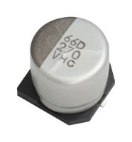 CHEMI-CON HHXC500ARA101MJA0G Hybrid Aluminium Electrolytic Capacitor, 100 µF, ± 20%, 50 V, Radial Can - SMD, 0.025 ohm