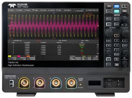 TELEDYNE LECROY T3DSO2104HD Digital Oscilloscope, T3DSO2000HD Series, 4 Analogue, 100 MHz, 2 GSPS, 200 Mpts, 3.5 ns