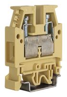 HELLERMANNTYTON CBD.35 DIN Rail Mount Terminal Block, Feed-Thru, 2 Ways, 35 mm², Screw, 101 A