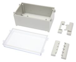 MULTICOMP PRO MP015493 Plastic Enclosure, Hinge Type, Multipurpose, ABS, Polycarbonate, 104.5 mm, 125 mm, 213 mm, IP65