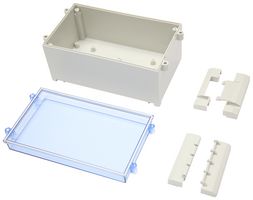 MULTICOMP PRO MP015495 Plastic Enclosure, Hinge Type, Multipurpose, ABS, Polycarbonate, 104.5 mm, 125 mm, 213 mm, IP65