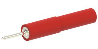 MULTICOMP PRO MP-1.4-PTA-R Test Accessory, Red, 60VDC, 36A, 1.4mm Pin to 4mm Socket Adapter, Test Equipments