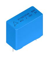 TDK B32641H0222J000 Power Film Capacitor, Double Metallized PP, Radial Box - 2 Pin, 2200 pF, ± 5%