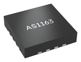 AMS OSRAM GROUP AS1163-AQFM DC/DC LED Driver, Non Isolated, 48mA, 1.172kHz, 4.3 to 5.5V, -40 to 125°C, QFN-EP-16, 1k Pcs/Reel