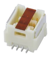 MOLEX 213227-0810 PCB Receptacle, Natural, Wire-to-Board, 1.5 mm, 2 Rows, 8 Contacts, Female Receptacle