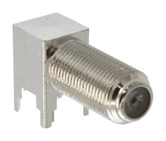 MOLEX 73330-0030 RF / Coaxial Connector, Miniature, F Coaxial, Right Angle Jack, Through Hole Right Angle, 75 ohm