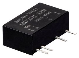 MEAN WELL MDS02L-05N Isolated Through Hole DC/DC Converter, ITE, Industrial & Medical, SIP, 2 W, 1 Output, 5 V
