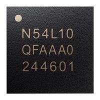 NORDIC SEMICONDUCTOR NRF54L10-QFAA-R Wireless SOC, ARM Cortex-M33F, 128MHz, -40 to 105°C, QFN-EP-48, nRF54L Series