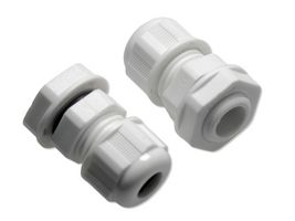 MULTICOMP PRO MP015670 Cable Gland, M12 x 1.5, 3 mm, 6.5 mm, Nylon (Polyamide), White, IP68, IP69K