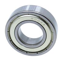 MULTICOMP PRO MP-6004-ZZ Ball Bearing, Deep Groove, 20mm Internal Diameter, 42mm External Diameter, 12mm Width, Steel