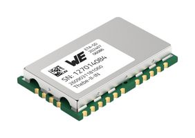 WURTH ELEKTRONIK 2609031181060 Radio Module, UART, 867 MHz, 100 Kbps, 500 mA, 2.2 to 3.7 V, 27 dBm, Thebe-II-IN WIRL-PRO8 Series