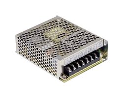 MEAN WELL RD-65A AC/DC Enclosed Power Supply (PSU), ITE, 2 Outputs, 66 W, 5 V, 6 A, 12 V