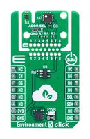 MIKROELEKTRONIKA MIKROE-6573 Add-On Board, Environment 5 Click, SHT40-BD1B, STC31-C, Humidity/Temperature, CO2 Sensor, I2C, 3.3V
