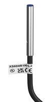 TELEMECANIQUE SENSORS XS604R1NAL2 Inductive Proximity Sensor, 1.5 mm, 3-Wire, NPN/NO, Cylindrical, Cable, IP67, 12 to 24 VDC