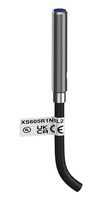 TELEMECANIQUE SENSORS XS605R1NBL2 Inductive Proximity Sensor, 1.5 mm, 3-Wire, NPN/NC, Cylindrical M5 Thread, Cable, IP67, 12 to 24 VDC