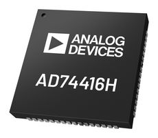 ANALOG DEVICES AD74416HBCPZ Software Configurable Input and Output IC, HART, 6 to 28.8 V, -40 to 105 °C, LFCSP-EP-64