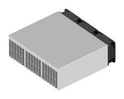 FISCHER ELEKTRONIK LA 11 200 24 Fan / Force Cooled Heat Sink, 24VDC, 0.048 K/W, 83 mm, 240 mm, 200 mm, 80 m³/h, 48 dBA