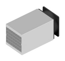 FISCHER ELEKTRONIK LA 17 200 24 Fan / Force Cooled Heat Sink, 24VDC, 0.053 K/W, 120 mm, 122 mm, 200 mm, 237 m³/h, 57 dBA
