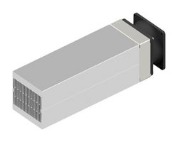 FISCHER ELEKTRONIK LA V 21 250 24 Fan / Force Cooled Heat Sink, 24 VDC, 0.07 K/W, 93 mm, 92 mm, 250 mm, 107 m³/h, 42 dBA