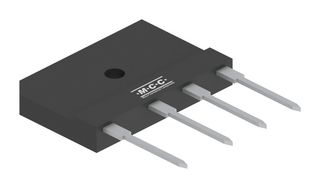 MICRO COMMERCIAL COMPONENTS (MCC) PB3516-BP Bridge Rectifier, Single Phase, 1.6 kV, 35 A, PB, 4 Pins, 1.1 V