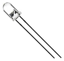 DIALIGHT 521-8743F LED, 7000K Colour Temperature, Cool White, Through Hole, T-1 3/4 (5mm), 20 mA, 3.4 V, 45.11 cd